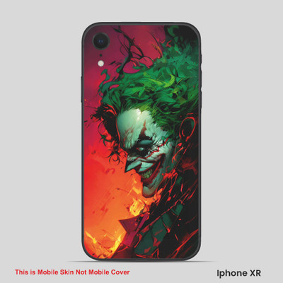 VYBE The Smart Choice iPhone XR Horror Mobile Skin(Pixie Green 1)