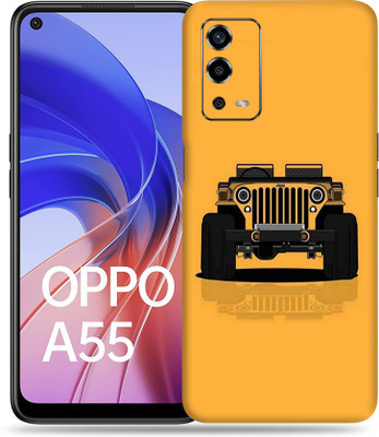 WeCre8 Skin's Oppo A55 Mobile Skin(Jonga Multicolor Mobile Skin With Cleaning Wipe)