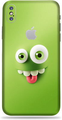 AsSkin Apple iPhone X Mobile Skin(Ultra Googly Face With High Matte Finish..)