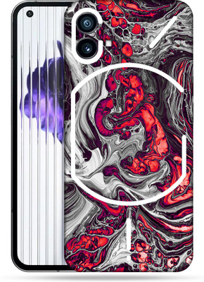 SkinoMania Nothing-Phone(1) Mobile Skin(Multicolor New Color Lava)