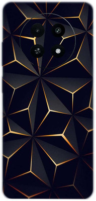BUGGU realme NARZO 70X 5G Mobile Skin(Ulltra Super Thunderstm Black Abstract Skin With High Matte Finish., Mobile Skin (Back+Side+Camera))