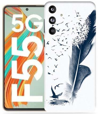 OggyBaba Samsung Galaxy F55 5g Mobile Skin(Feather Art)