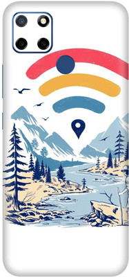 AMTHA AMTHA Realme C12 Premium Vinyl Mobile Skin(Multicolor)