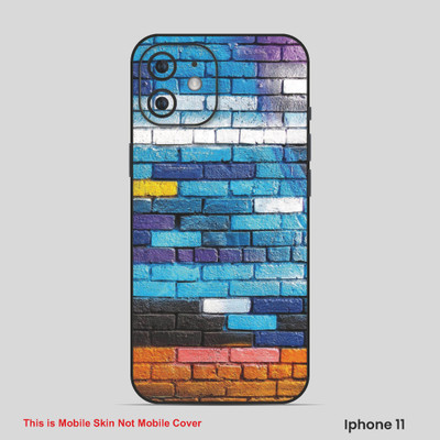 VYBE The Smart Choice iPhone 11 ART Mobile Skin(Multi color SKI 11)
