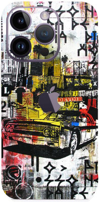 Jeeva Creation iPhone 14 Pro Max Mobile Skin(Ultra Super Sport Car Skin With High Matte Finish.)