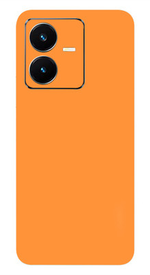 AsSkin Vivo Y22, vivo y22, vivo Mobile Skin(Ultra Super Orange Matte With High Matte Finish.)