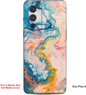 VYBE The Smart Choice One Plus 9 Art Embossed Mobile Skin(Gravel A4)