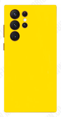 AsSkin Samsung Galaxy S23 Ultra 5g, samsung s23 ultra 5g, Samsung Galaxy Mobile Skin(Ultra Super Yellow Matte Skin With High Matte Finish.)