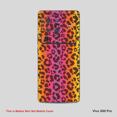 VYBE The Smart Choice Vivo X80 Pro Pattern Mobile Skin Mobile Skin(Multi ColourCO31)