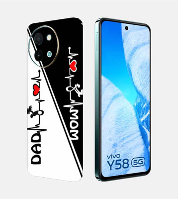 OggyBaba Vivo Y58 5g Mobile Skin(Mom&Dad)