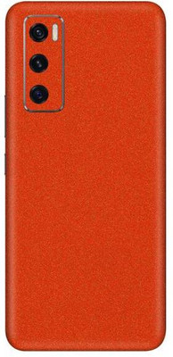 Vcare GadGets Vivo V20 SE Mobile Skin(Glitter Orange)