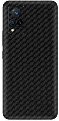 Vcare GadGets Vivo V21 5G Mobile Skin(Black)