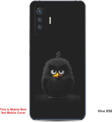 VYBE The Smart Choice Vivo X50 Angry Bird Embossed Mobile Skin(Iridium B7)