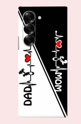 OggyBaba Samsung Galaxy Z Fold7 Mobile Skin(Mom&Dad)