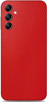 SkinoMania SAMSUNG Galaxy A14 5G Mobile Skin(red-carbon-fiber)