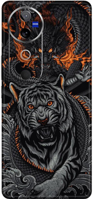 SKINADDA VIVO V40 5G Premium Vinyl Mobile Skin(Multicolor)