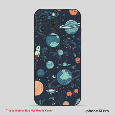 VYBE The Smart Choice iPhone 13 Pro Universal Mobile Skin(Grey Teal 7)