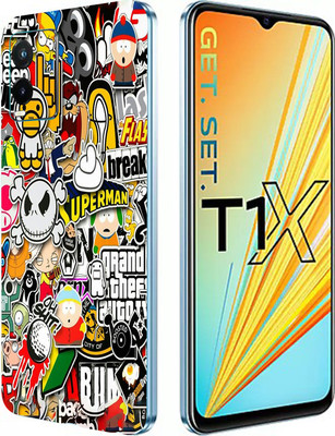 mtool Vivo T1X 5G, vivo t1x 5G Mobile Skin(Multicolor)