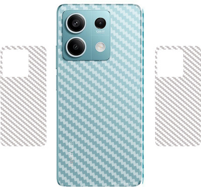 SHIVATRIX realme 13 5G, 3D CARBON FIBER ULTRA THIN BACK LAMINATION, (PACK OF 2) Mobile Skin(Transparent)