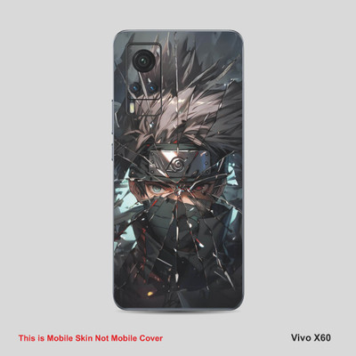VYBE The Smart Choice Vivo 60X Kakashi Mobile Skin Mobile Skin(Natural Grey 12)