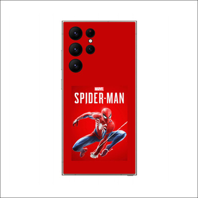 VYBE The Smart Choice galaxy s22 ultra Spider Man Mobile Skin Mobile Skin(Black 346)