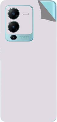 AsSkin Vivo V25 Pro 5G, vivo v25 pro 5g Mobile Skin(Ultra White Matte With High Gloss Finish).)