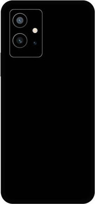 Vcare GadGets Black Jet vivo Y75 5G Mobile Skin(Black Jet)