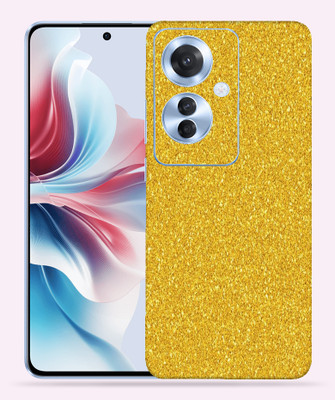 OggyBaba OggyBaba Oppo Reno 11f Mobile Skin(Golden Gliter)