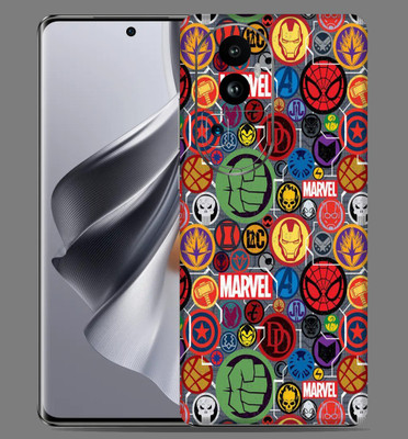 SkinoMania OPPO RENO 10 PRO PLUS 5G Mobile Skin(MArvel-Sticker Multicolor Mobile skin)
