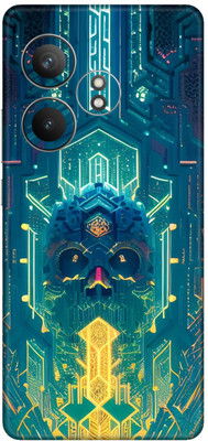 wrap craft REALME GT 6 5G Premium Vinyl BACK 131 Mobile Skin(Multicolor)