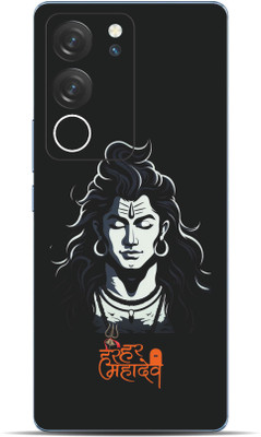 VYBE Vivo V29 Pro Mahadev Mobile Skin Mobile Skin(Gunmetal 36)