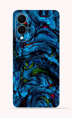 OggyBaba Samsung S25 edge 5g Mobile Skin(Blue Lava)
