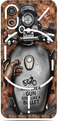 SkinoMania OPPO RENO 10 PRO PLUS 5G Mobile Skin(Bullet-Quote Multicolor Mobile skin)