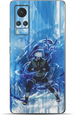 VYBE Vivo X60 Goku Mobile Skin Mobile Skin(Marian Blue 37)
