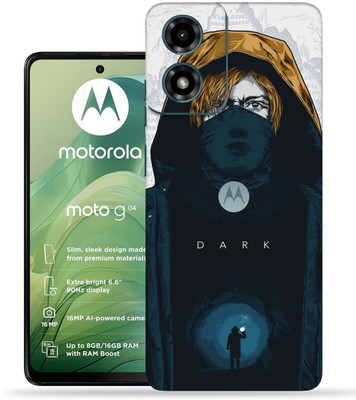 OggyBaba Moto G04 Mobile Skin(Inside Dark)
