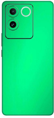 Vcare GadGets Vivo T2 Pro 5G Mobile Skin(Metallic Light Green Shining)