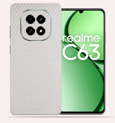 OggyBaba Realme C63 5g Mobile Skin(White CF)