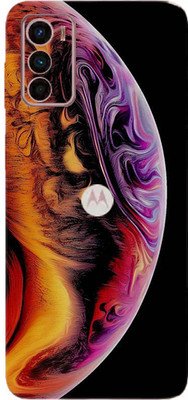 AsSkin Motorola G42, motorola g42, Moto Mobile Skin(Ultra Super Color Moon Matte Finish Skin With High Gloss Finish).)