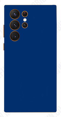 Pochanki Samsung S23 Ultra 5G Mobile Skin(Ultra Super Drak Blue Matte Skin With Matte Finish.)