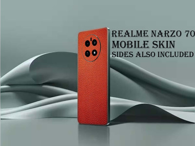 BugguSkin realme Narzo 70 Pro 5G Mobile Skin(Red)