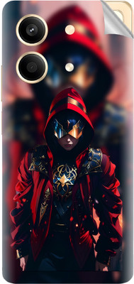Snooky Xiaomi Redmi Note 13R Pro Mobile Skin(Red)