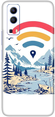 AMTHA AMTHA Vivo V21e 5G Premium Vinyl Mobile Skin(Multicolor)