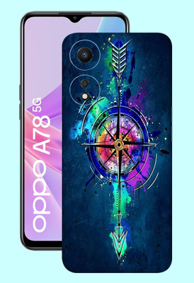 WeCre8 Skin's Oppo A78 5G Mobile Skin(Arrow Eye Multicolor Mobile Skin)
