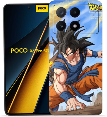 WeCre8 Skin's WeCre8 Skin's POCO X6 Pro 5G Mobile Skin(Dragon Goku)