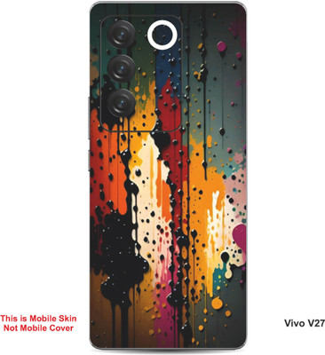 VYBE The Smart Choice Vivo V27 Art Embossed Mobile Skin(Storm Dust 5)
