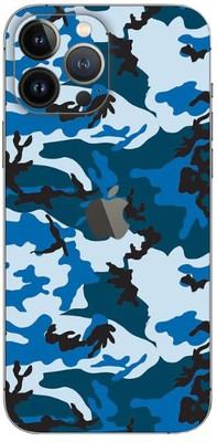 Orgic India iPhone 13 Pro Mobile Skin(Camo Blue)