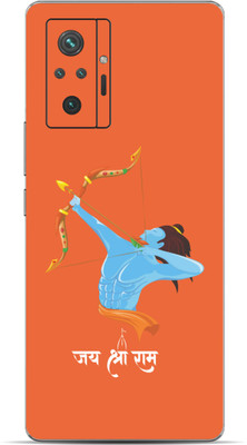 VYBE The Smart Choice Redmi Note 10 Pro Shree Ram Mobile Skin Mobile Skin(Columbia Blue 27)
