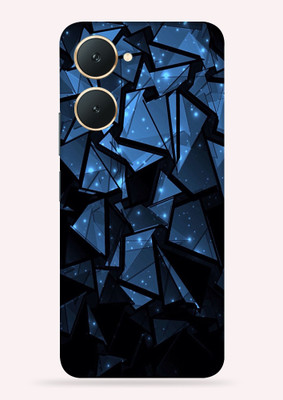 OggyBaba Vivo Y18t Mobile Skin(Blue Poly)