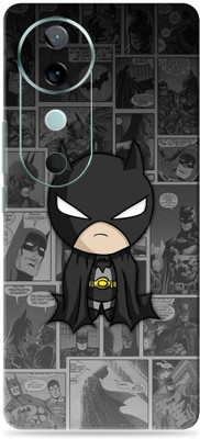 WeCre8 Skin's vivo V40 5G Ultra Premium Vinyl Mobile Skin (Multicolor) Mobile Skin(Comic-Batman)