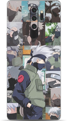 VYBE The Smart Choice Redmi 9 Kakashi Mobile Skin Mobile Skin(Silver 19)